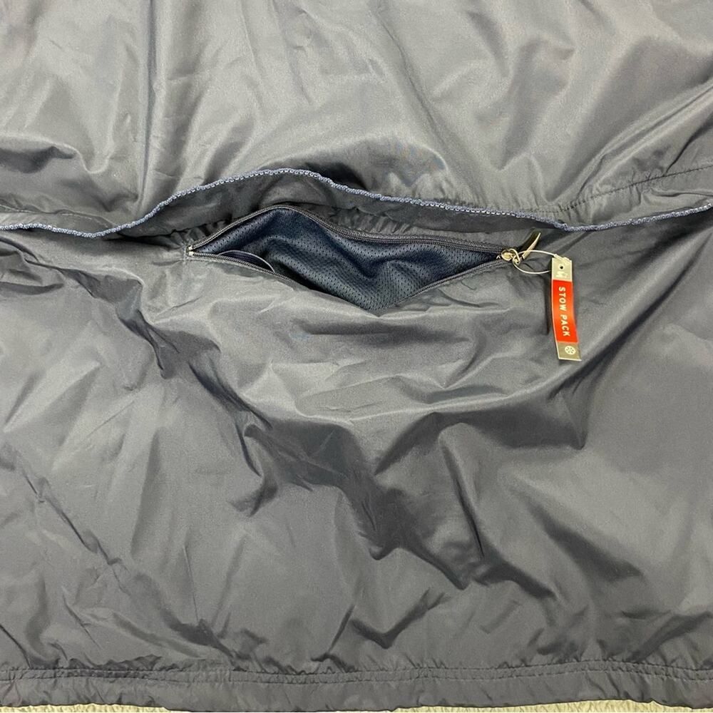 Starter Windbreaker 3M Reflective Stow Away Men's Full Zip Jacket   -  Size: XL - Picture 4 of 15